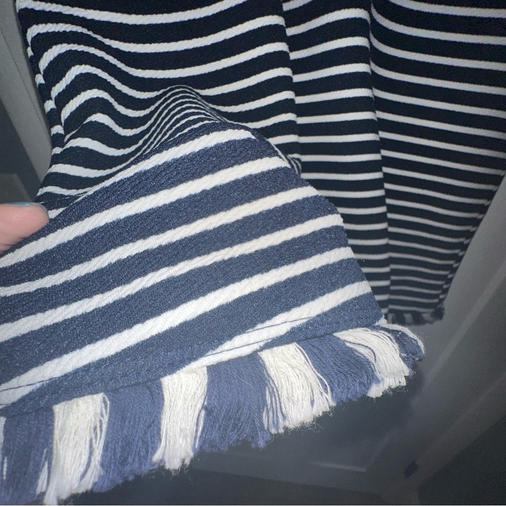 Adorable Blue and White Striped Sleeveless Dress by Green Envelope - NWT - Picture 4 of 8